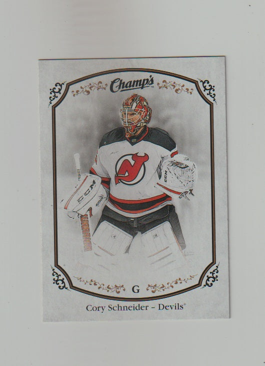 2015-16 Upper Deck Champs #187 Cory Schneider