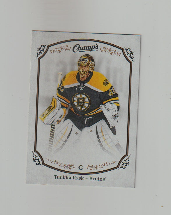 2015-16 Upper Deck Champs #217 Tuukka Rask