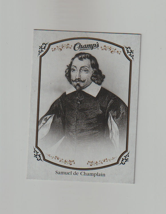 2015-16 Upper Deck Champs #249 Samuel de Champlain