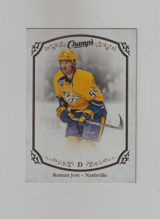 2015-16 Upper Deck Champs #24 Roman Josi