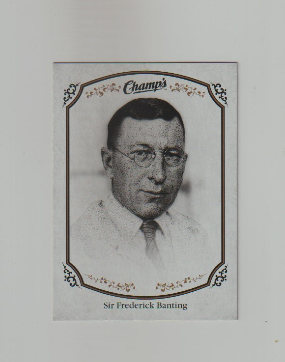 2015-16 Upper Deck Champs #252 Sir Frederick Banting
