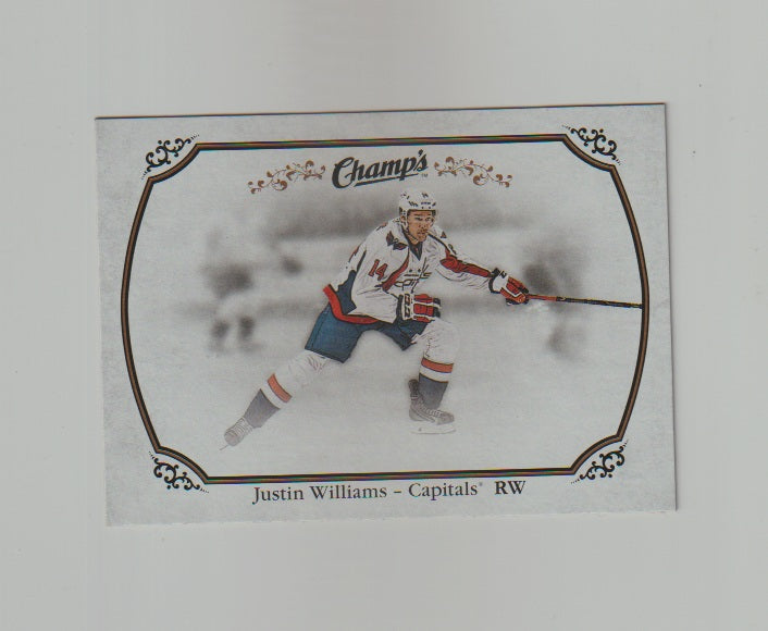 2015-16 Upper Deck Champs #43 Justin Williams