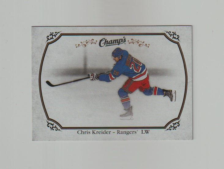 2015-16 Upper Deck Champs #47 Chris Kreider