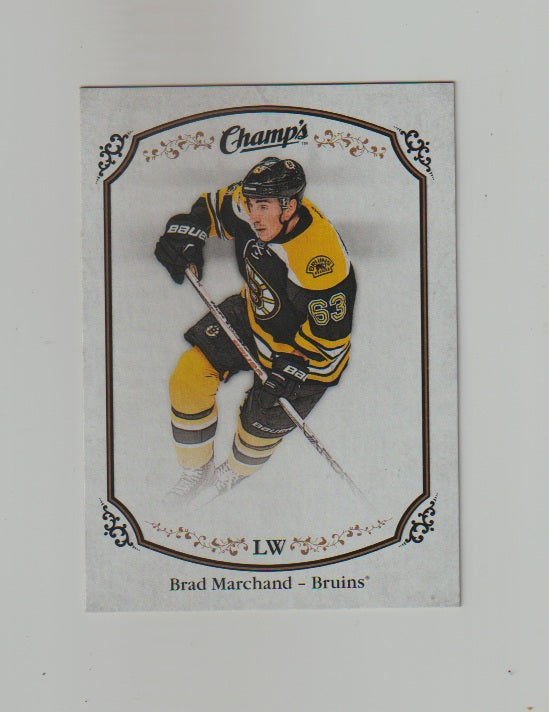 2015-16 Upper Deck Champs #8 Brad Marchand