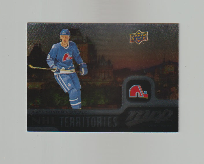 2015-16 Upper Deck MVP NHL Territories #250 Mats Sundin