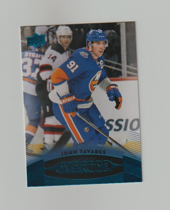 2015-16 Upper Deck Overtime Blue #70 John Tavares