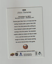Load image into Gallery viewer, 2015-16 Upper Deck Portfolio Wire Photos #266 John Tavares
