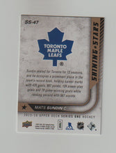 Load image into Gallery viewer, 2015-16 Upper Deck Shining Stars Royal Blue #SS-47 Mats Sundin
