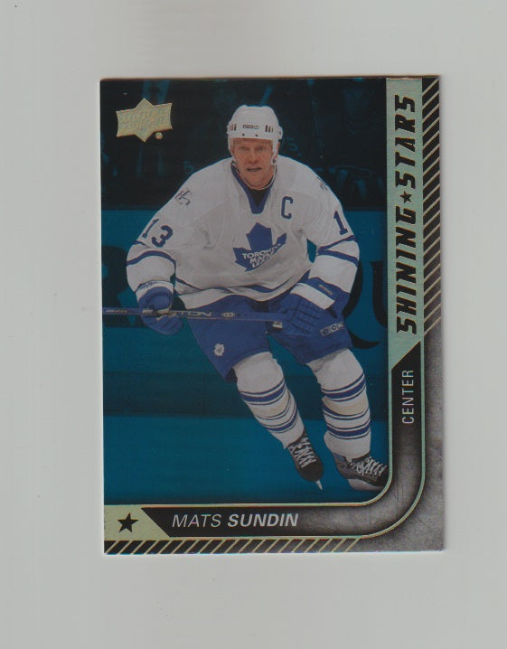 2015-16 Upper Deck Shining Stars Royal Blue #SS-47 Mats Sundin