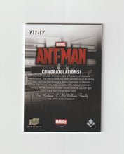 Load image into Gallery viewer, 2015 Ant-Man Pym Particles Dual Memorabilia #PT2-LP Paul Rudd as Scott Lang &amp; Bobby Cannavale as Paxton

