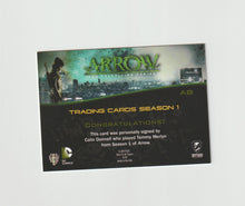 Load image into Gallery viewer, 2015 Arrow Season 1 Autographs #A8 Colin Donnell as Tommy Merlyn
