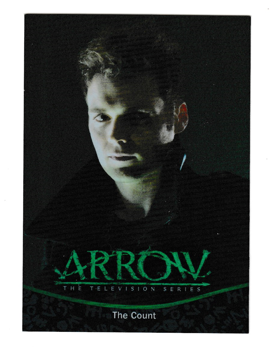 2015 Arrow Season 1 Character Bio #CB16 The Count