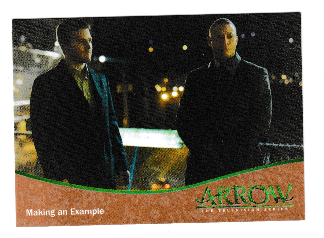 2015 Arrow Season 1 Parallel Bronze #59 Making an Example
