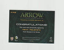 Load image into Gallery viewer, 2015 Arrow Season 2 Autographs #KA2 Kevin Alejandro as Brother Blood
