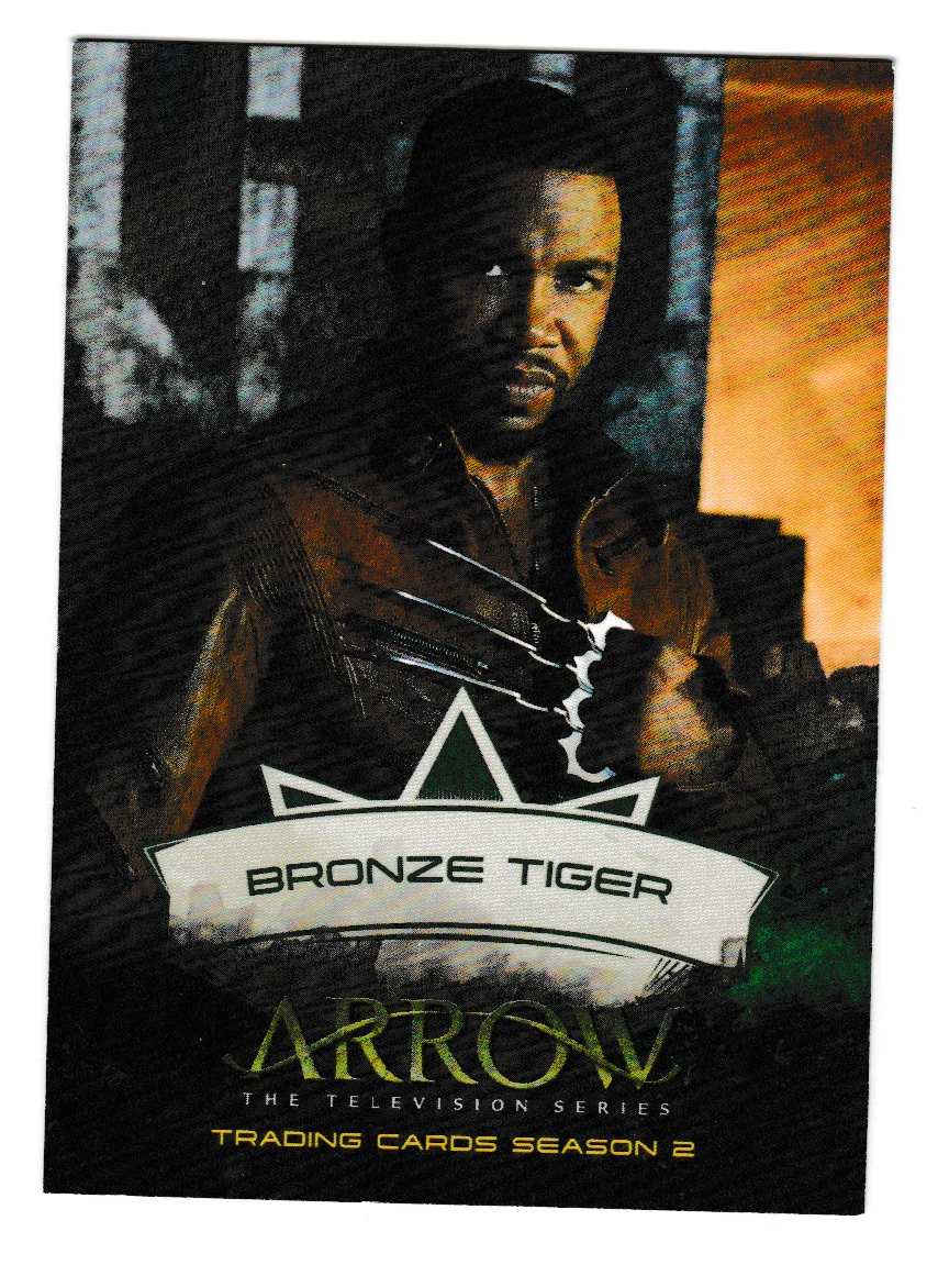 2015 Arrow Season 2 Insert Characters #CB8 Bronze Tiger