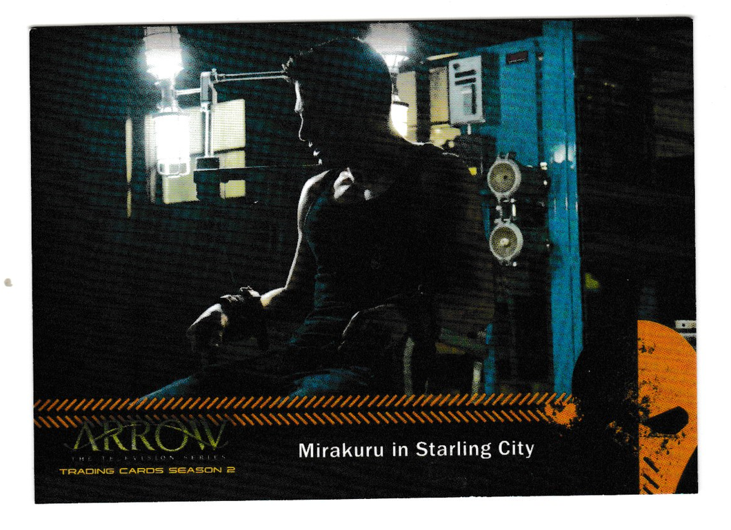 2015 Arrow Season 2 Insert Mirakuru #U3 Mirakuru in Starling City