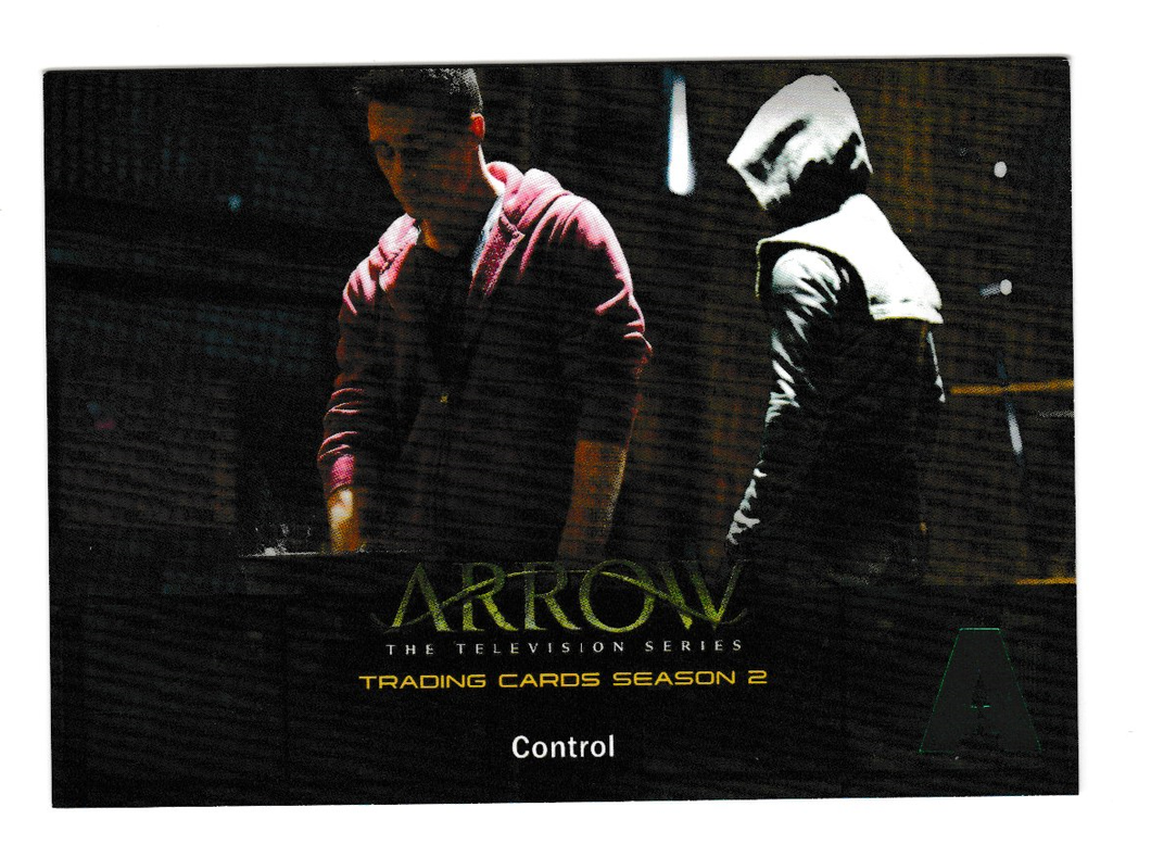 2015 Arrow Season 2 Parallel Green Foil #33 Control