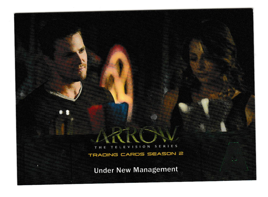 2015 Arrow Season 2 Parallel Green Foil #3 Under New Management