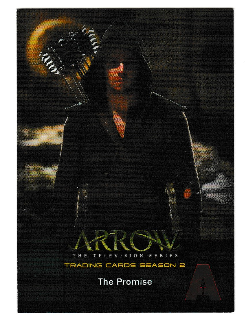 2015 Arrow Season 2 Parallel Red Foil #45 The Promise