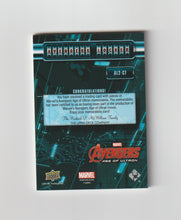 Load image into Gallery viewer, 2015 Avengers Age of Ultron Avengers Locker Duals #AL2-CT Chris Evans as Captain America &amp; Chris Hemsworth as Thor
