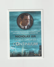 Load image into Gallery viewer, 2015 Continuum Season 3 Bordered Autographs Nicholas Lea as Agent Gardiner
