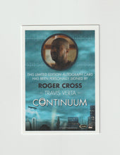 Load image into Gallery viewer, 2015 Continuum Season 3 Bordered Autographs Roger Cross as Detective Lucas Hilton
