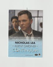 Load image into Gallery viewer, 2015 Continuum Season 3 Full Bleed Autographs Nicholas Lea as Agent Gardiner
