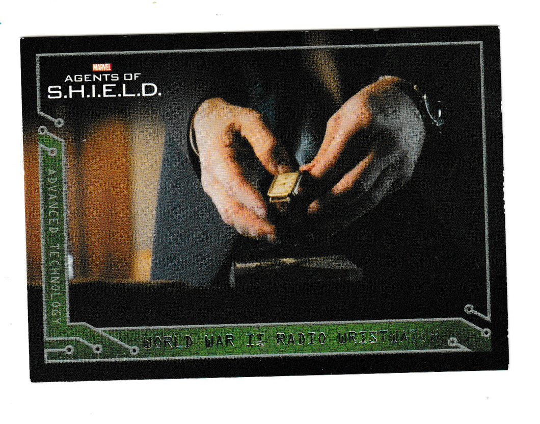 2015 Marvel Agents of S.H.I.E.L.D. Season 1 Advanced Technology #AT2 World War II Radio Wristwatch