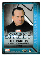 Load image into Gallery viewer, 2015 Marvel Agents of S.H.I.E.L.D. Season 1 Allegiance #FF10 Agent John Garrett
