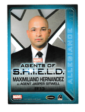 Load image into Gallery viewer, 2015 Marvel Agents of S.H.I.E.L.D. Season 1 Allegiance #FF13 Agent Jasper Sitwell
