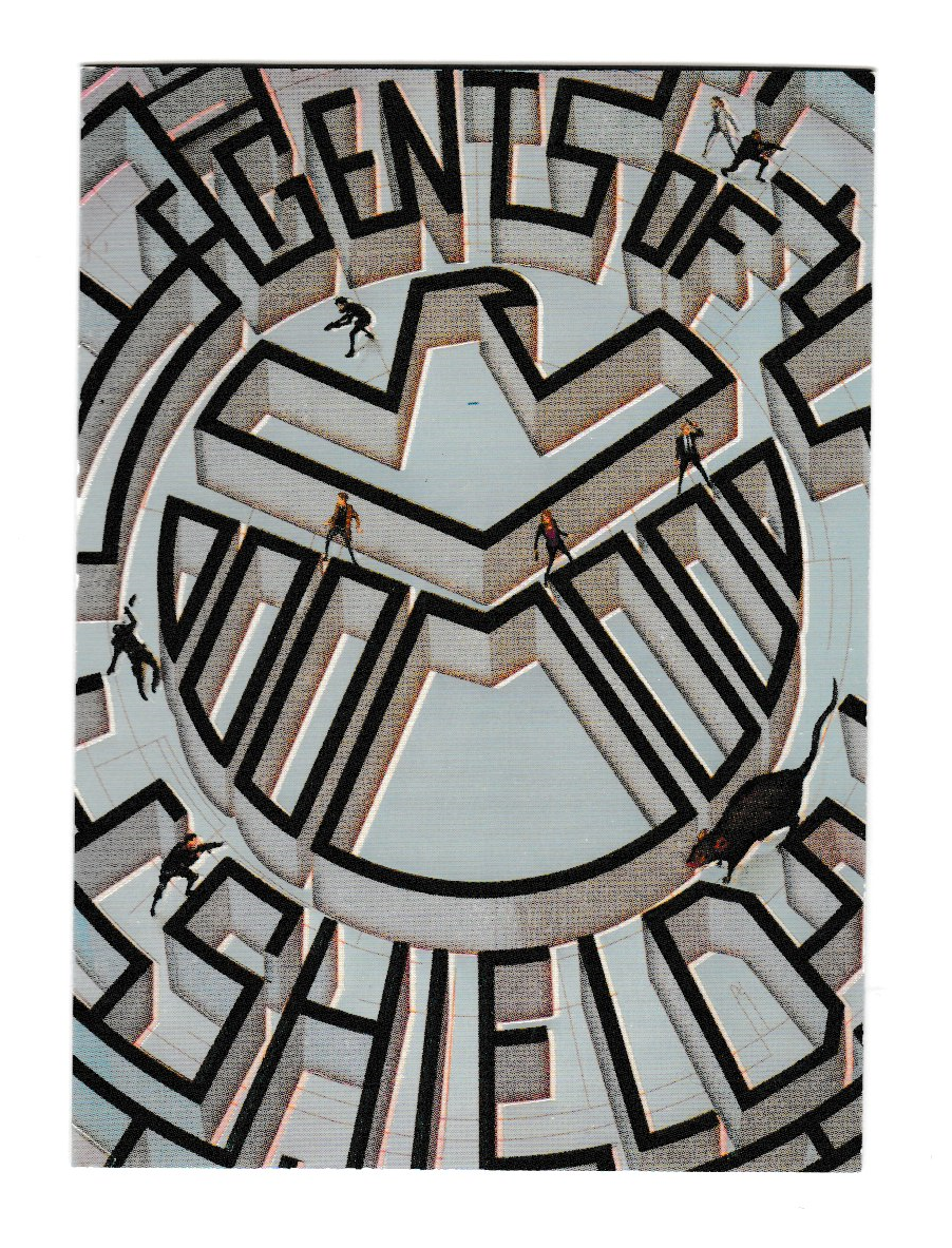 2015 Marvel Agents of S.H.I.E.L.D. Season 1 Art of 7 #CB1 Art by Mike Del Mundo