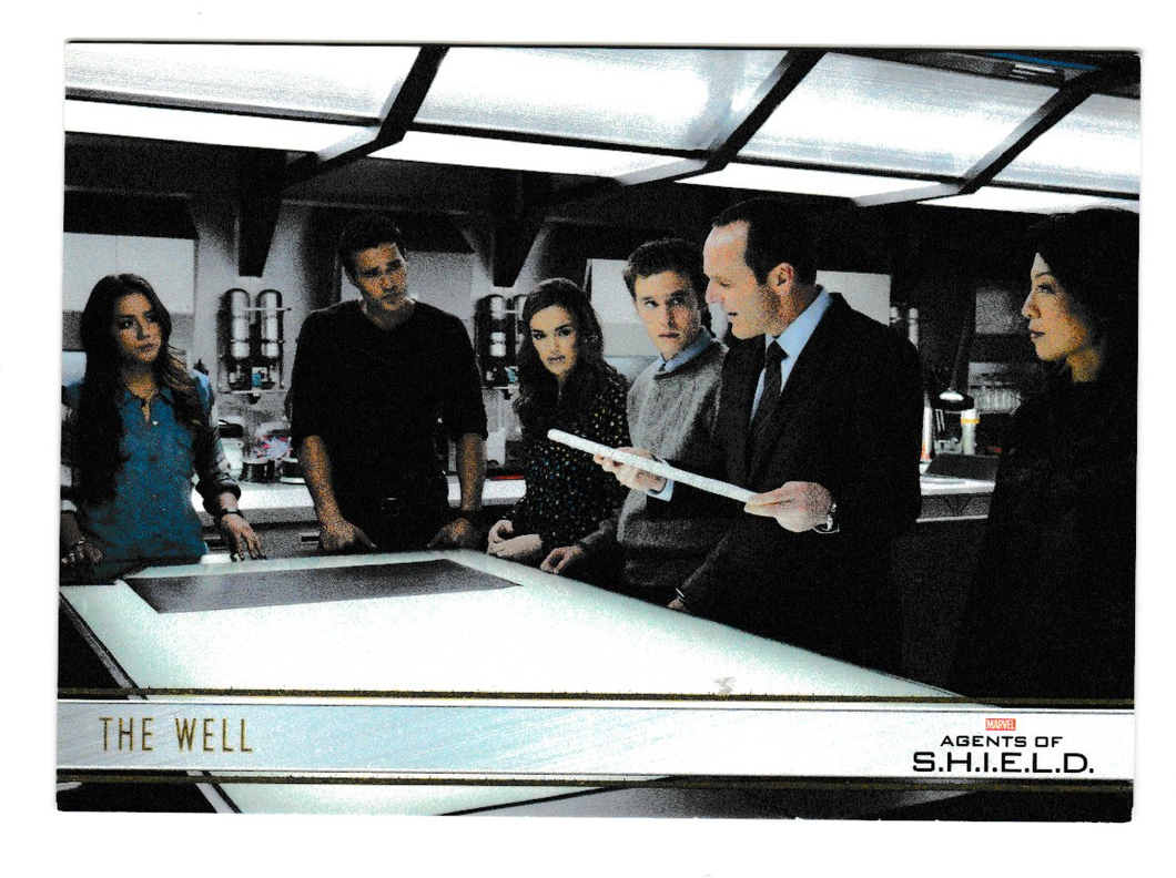 2015 Marvel Agents of S.H.I.E.L.D. Season 1 Parallel Gold #26 The Well #13/100