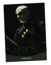 Load image into Gallery viewer, 2015 Arrow Season 1 Character Bio Gold #CB15 Deathstroke
