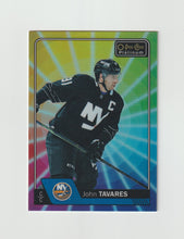 Load image into Gallery viewer, 2016-17 O-Pee-Chee Platinum Rainbow Color Wheel #150 John Tavares

