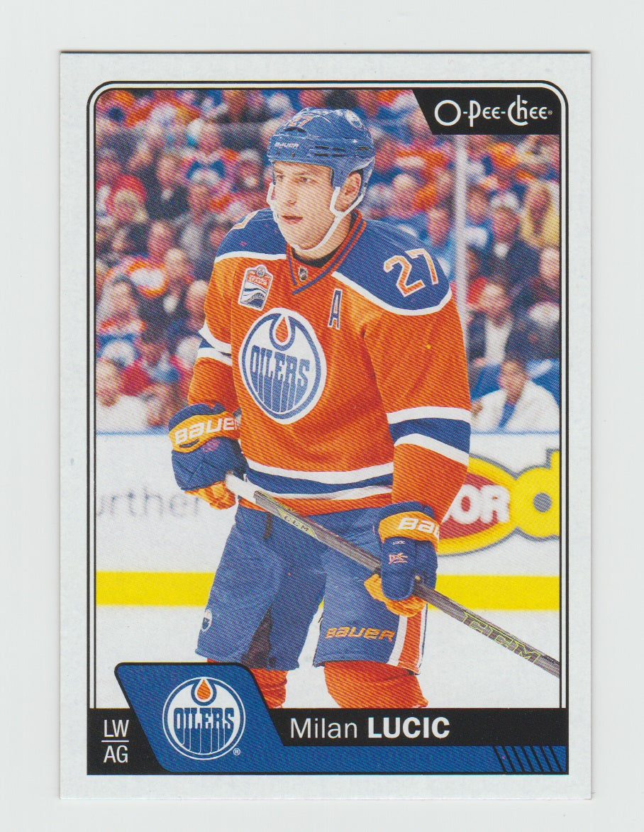 2016-17 O-Pee-Chee #665B Milan Lucic