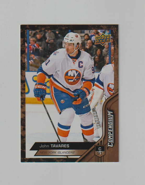 2016-17 Upper Deck Compendium Gold #175 John Tavares