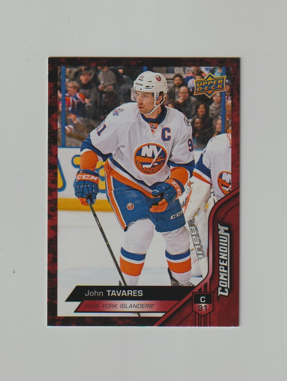 2016-17 Upper Deck Compendium Red #175 John Tavares