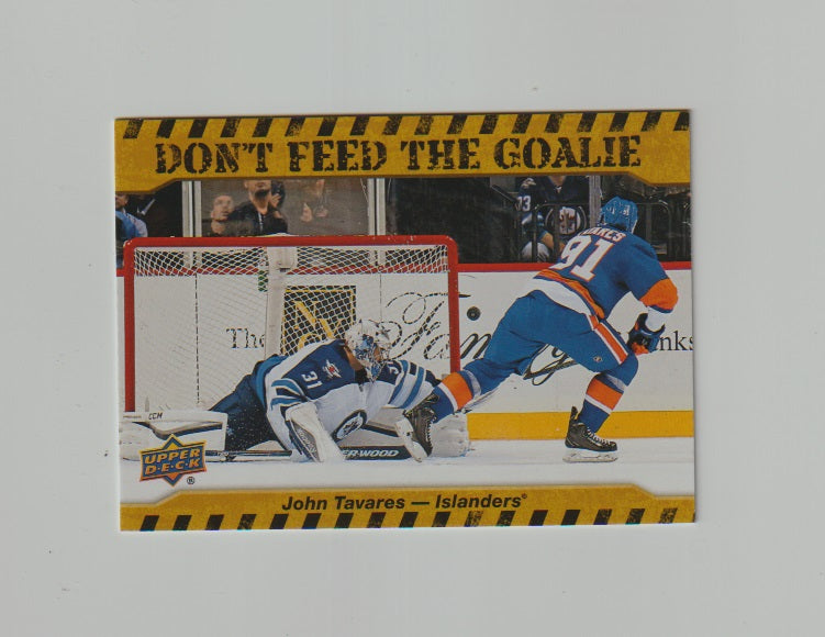 2016-17 Upper Deck Don't Feed The Goalie #DFG-JT John Tavares