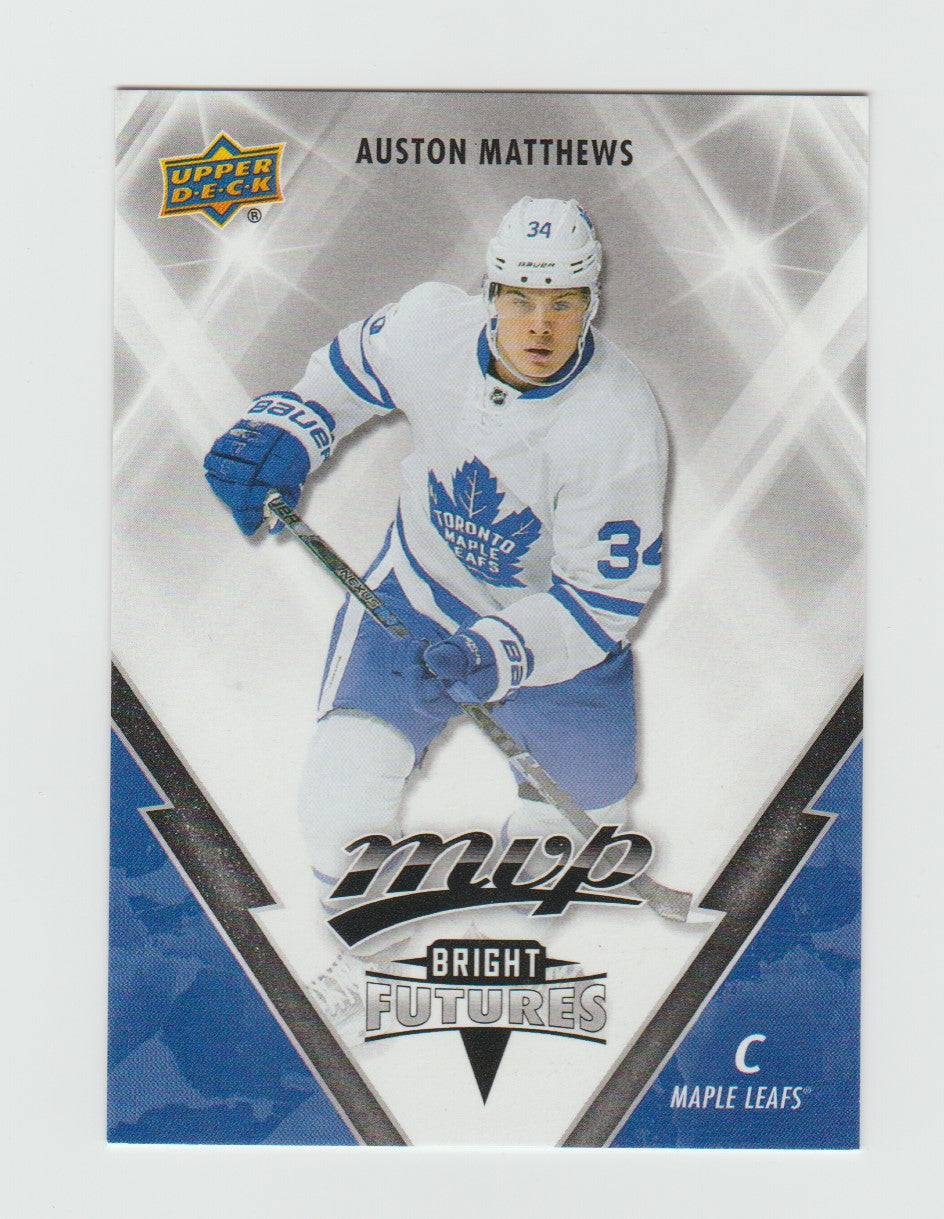 2016-17 Upper Deck MVP Bright Futures #BF-51 Auston Matthews