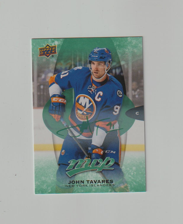 2016-17 Upper Deck MVP Green Script #207 John Tavares