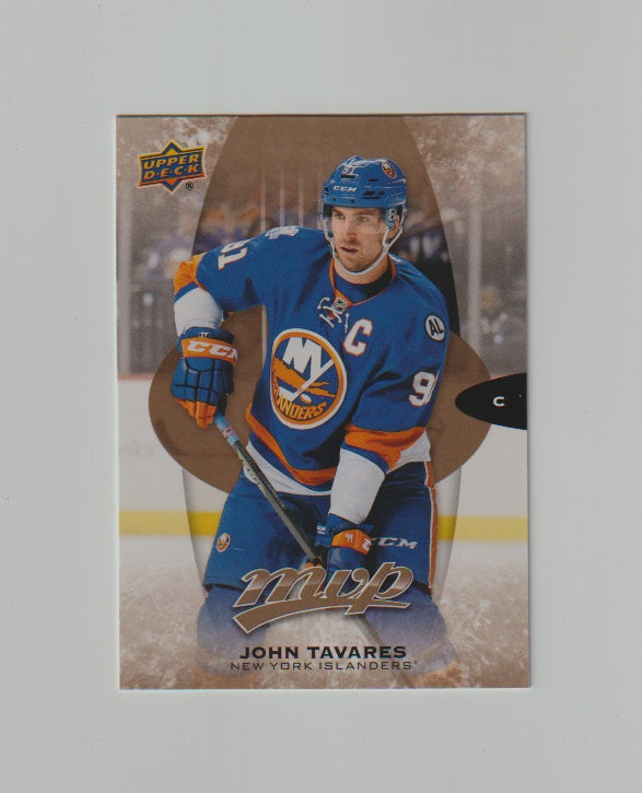 2016-17 Upper Deck MVP #207 John Tavares