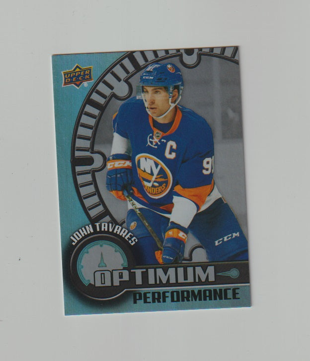 2016-17 Upper Deck Overtime Optimum Performance #OP-11 John Tavares