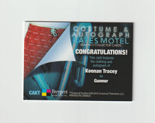 Load image into Gallery viewer, 2016 Bates Motel Season 2 Autographed Costumes #CAKT Keenan Tracey as Gunner
