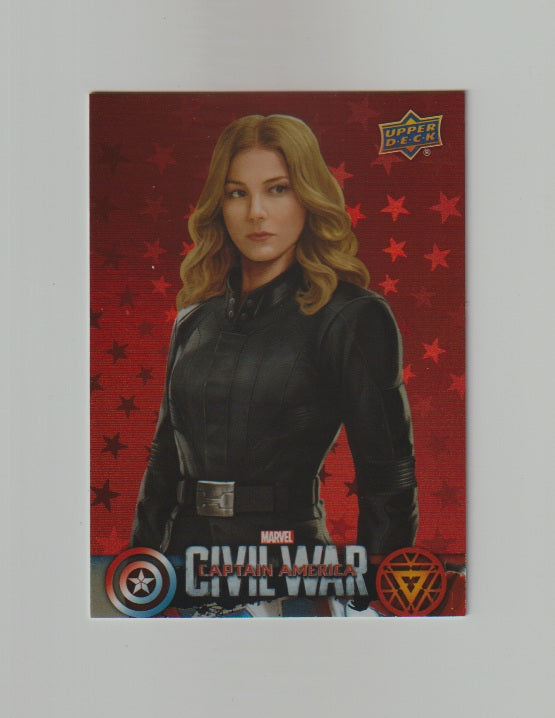 2016 Captain America Civil War Walmart Exclusives Red Foil #CW9 Agent 13