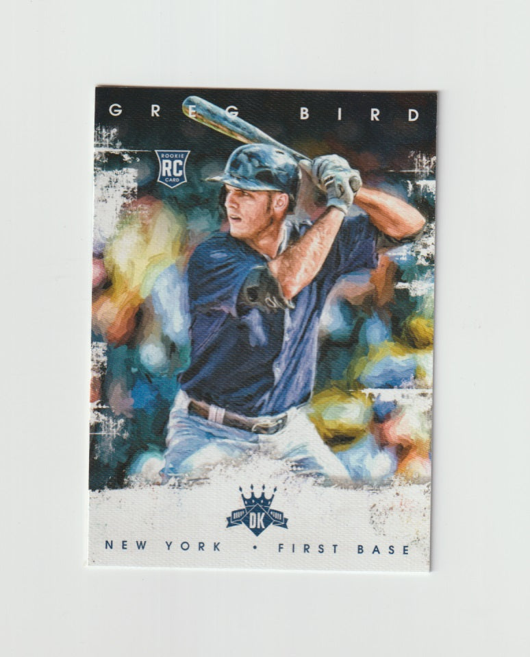 2016 Donruss Rookie RC Card #151 Greg Bird