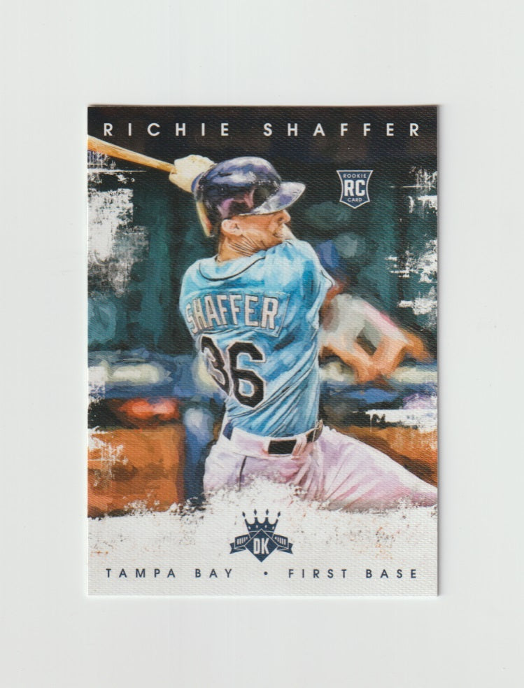 2016 Donruss Rookie RC Card #152 Richie Shaffer