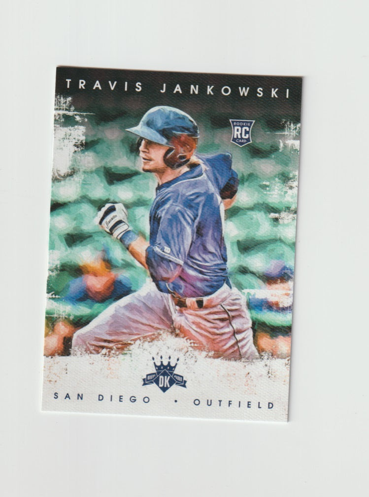 2016 Donruss Rookie RC Card #155 Travis Jankowski