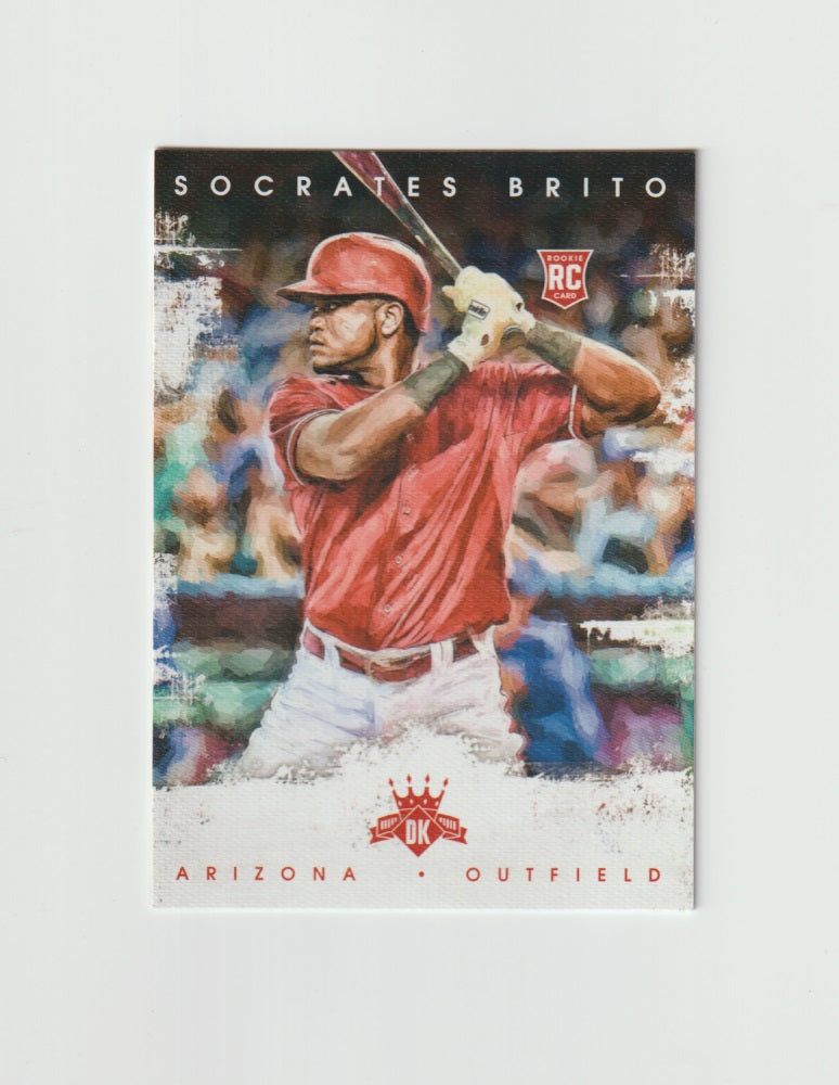 2016 Donruss Rookie RC Card #182 Socrates Brito