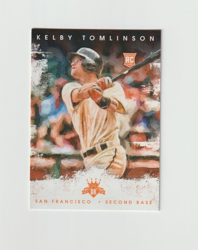 2016 Donruss Rookie RC Card #183 Kelby Tomlinson