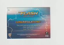 Load image into Gallery viewer, 2016 The Flash S1 Autographs #PA Paul Anthony as Roy G Bivolo
